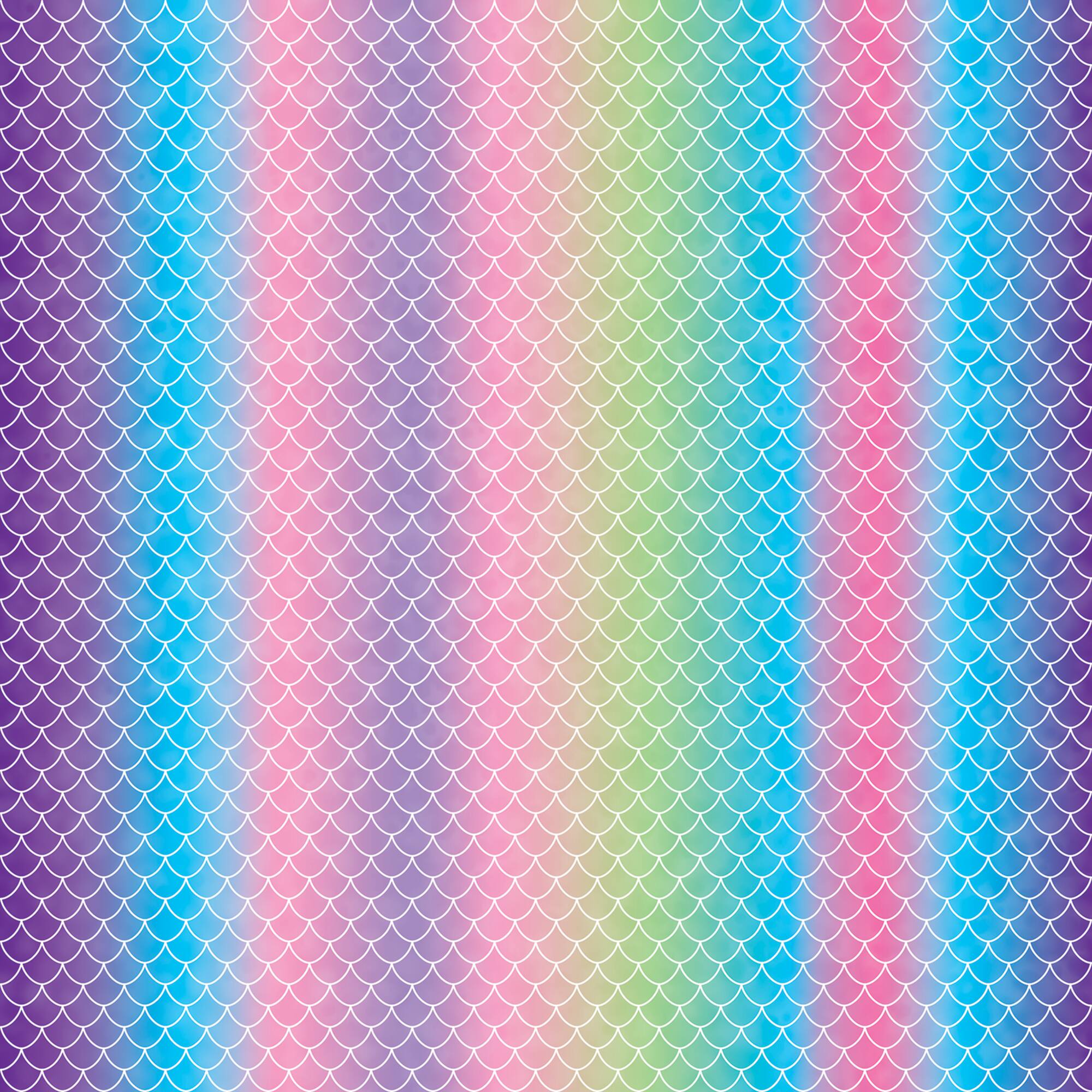 Cricut® Infusible Ink™ Transfer Sheet Patterns, Mermaid Rainbow